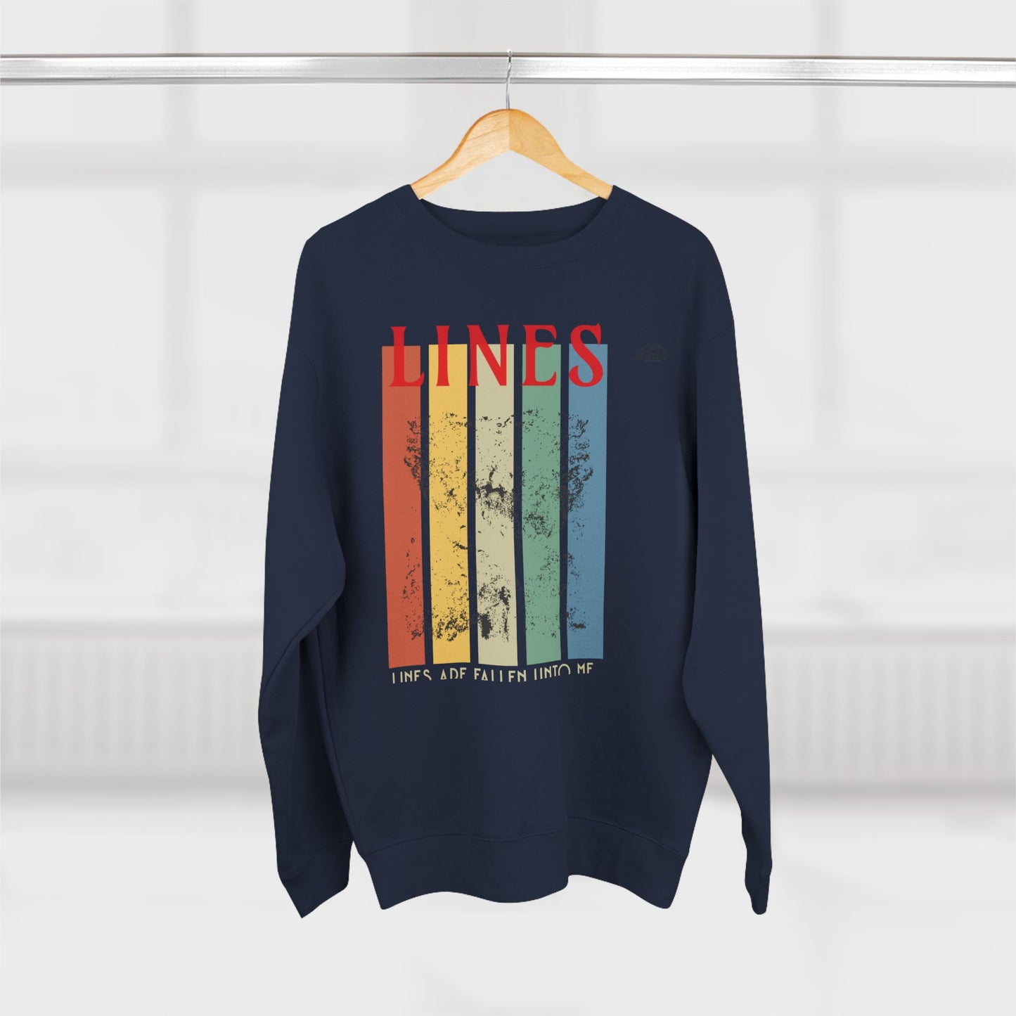 Lines Unisex Crewneck Sweatshirt