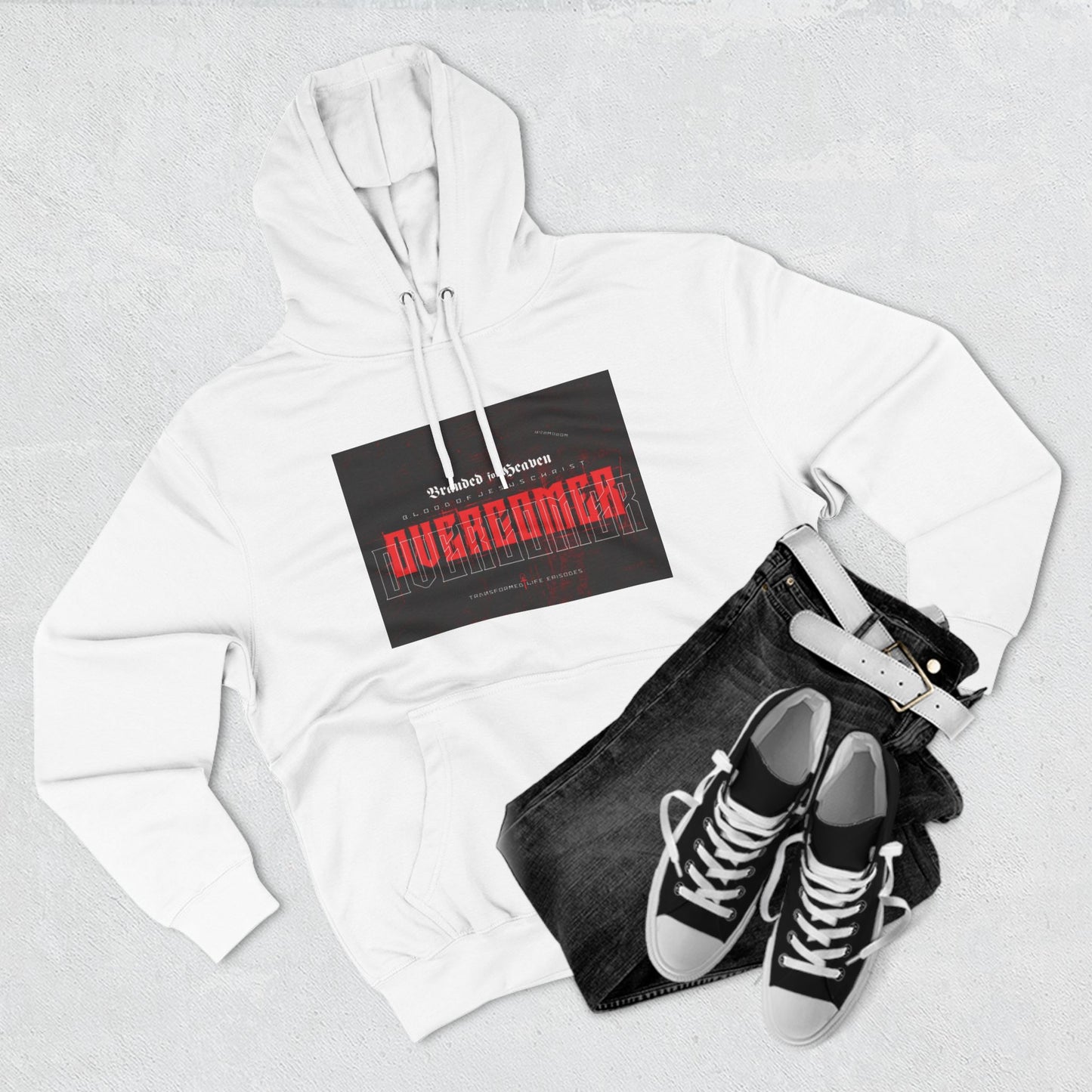 Overcomer Premium Pullover Hoodie