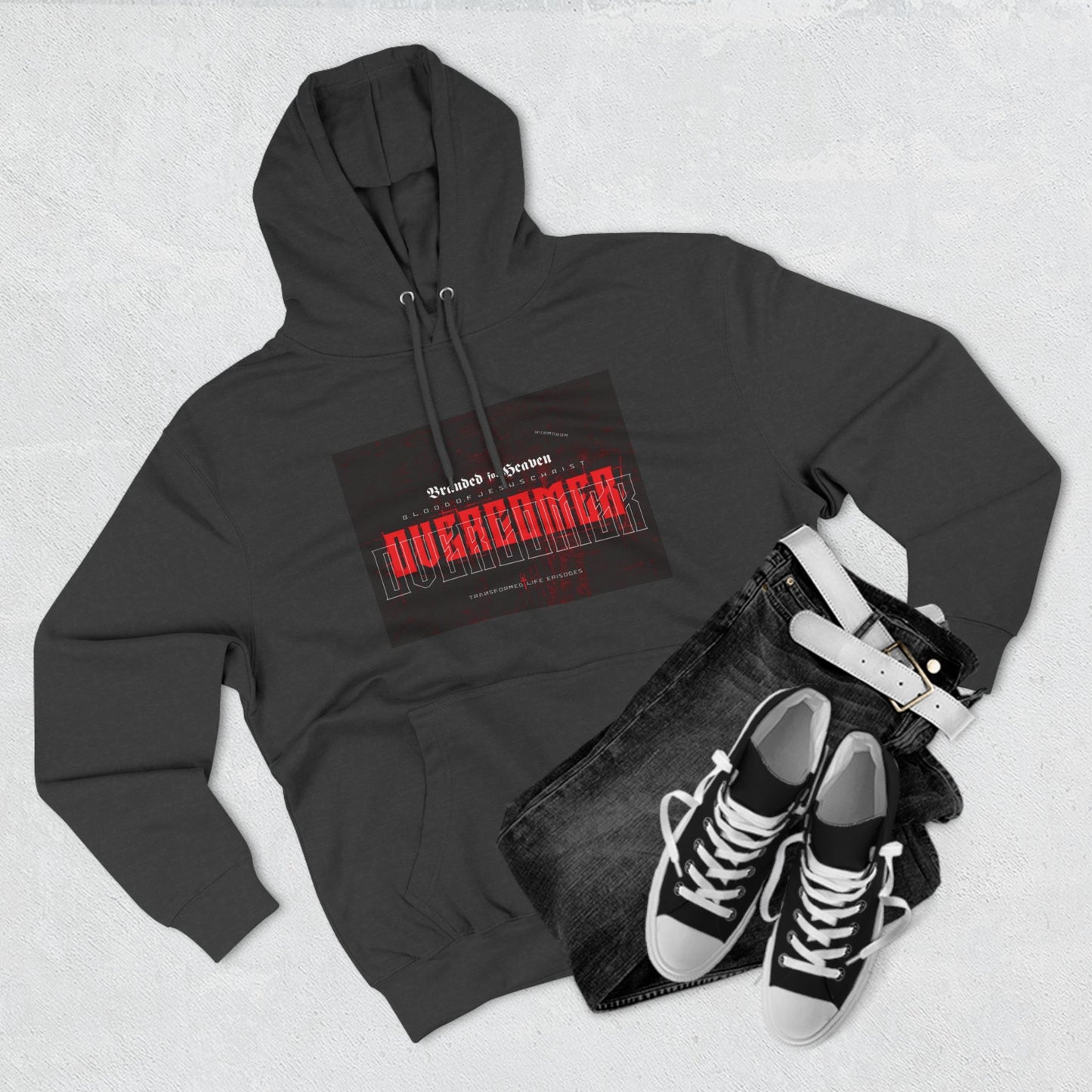 Overcomer Premium Pullover Hoodie