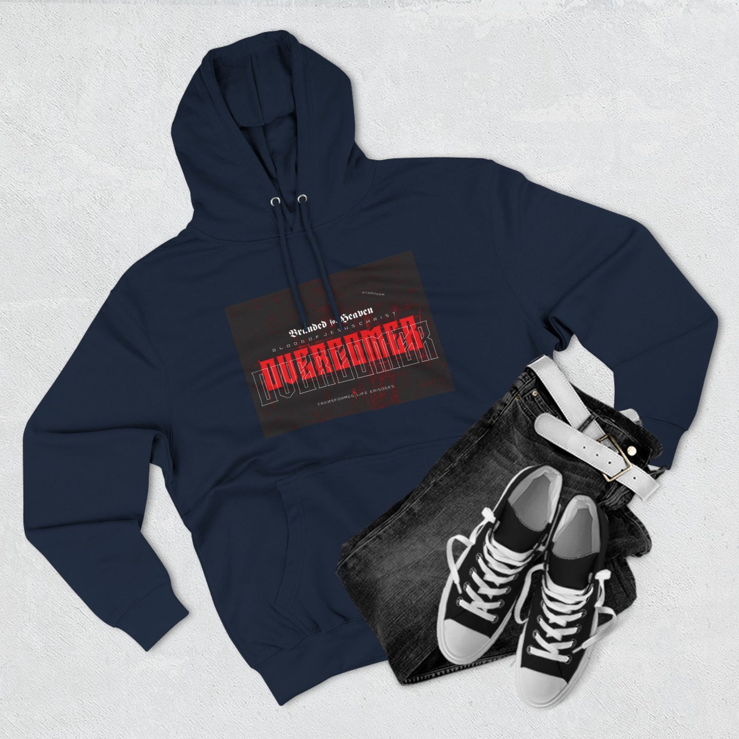 Overcomer Premium Pullover Hoodie